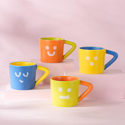 Coupe de café en céramique de grande capacité créative pour bureau