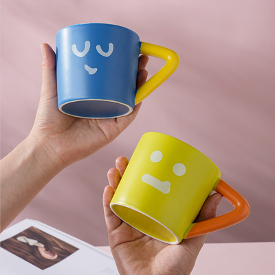 Coupe de café en céramique de grande capacité créative pour bureau