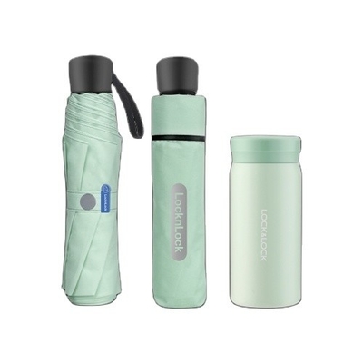 Loco Loco Cloud Vacuum Cup Set Parapluie vert menthe Parfait pour la rentrée scolaire