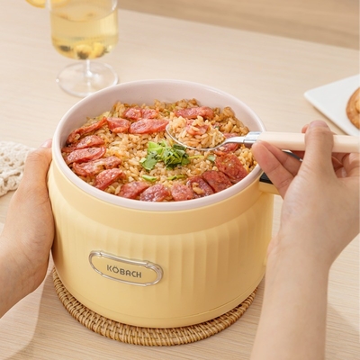 Nouveauté Cadeau Cuisinière à riz multifonctionnelle 1,6L Exquise capacité pour le jour du fou d'avril