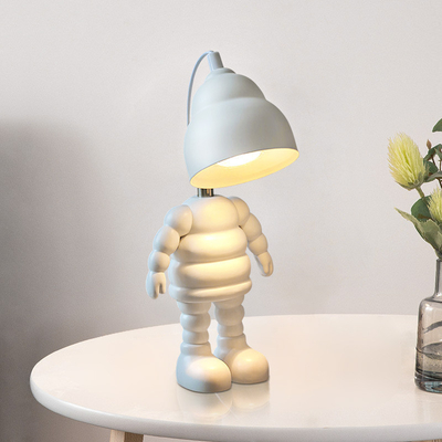 Lampe de table de dessin animé nordique Aromathérapie et artisanat de fusion de cire avec impression couleur