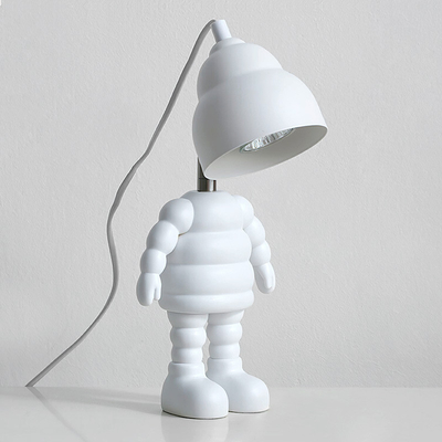 Lampe de table de dessin animé nordique Aromathérapie et artisanat de fusion de cire avec impression couleur