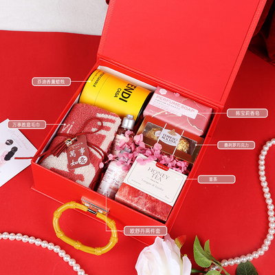 Fin du relief national de la marée Vêtements de bambou fumé Rose main Souvenir cadeaux d'affaires cadeau de cadeau