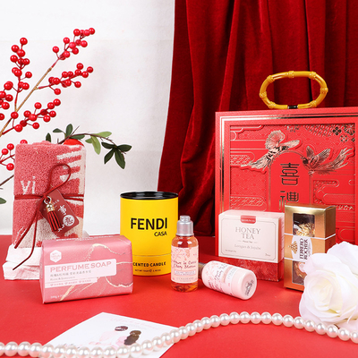 Fin du relief national de la marée Vêtements de bambou fumé Rose main Souvenir cadeaux d'affaires cadeau de cadeau