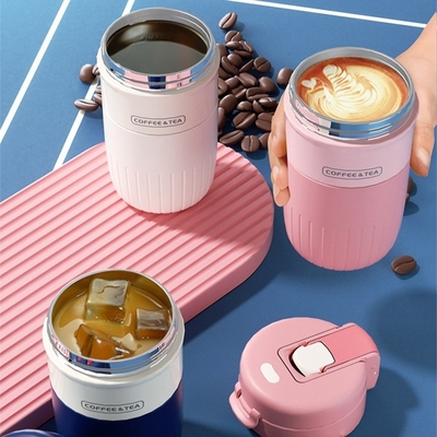 High Beauty 316 Double Drink Coupe isolante 480 ml Idéal pour les cadeaux de l' agence de voyages