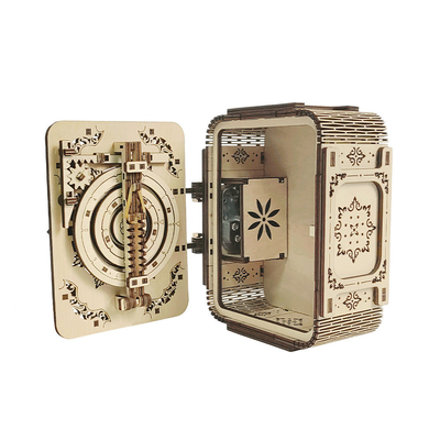 Hôtel et Resort 3D Puzzle de perles en bois Coffret au trésor Ornements Cadeaux faits à la main