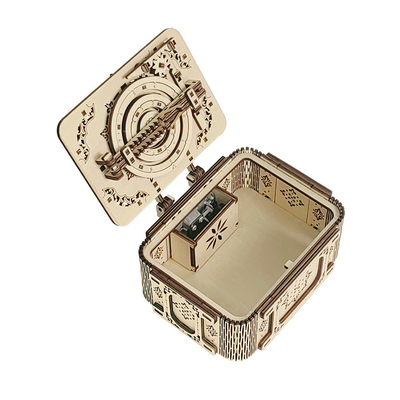 Hôtel et Resort 3D Puzzle de perles en bois Coffret au trésor Ornements Cadeaux faits à la main