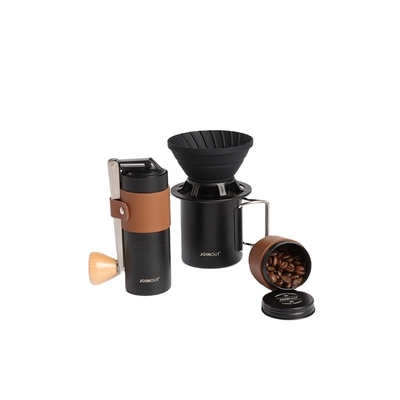 1 Impression graphique couleur Set de café de voiture portable pour collectionneur et camping en plein air