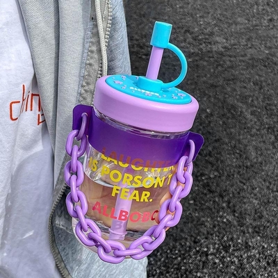 Offre d'employé d'agence de voyages Design de tasse d'eau haute esthétique avec paille et logo du client