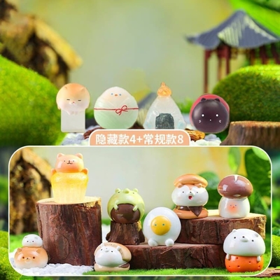 Chaowan Foodie artisanale et épicerie Food Blind Box Poupée de bureau pour la décoration