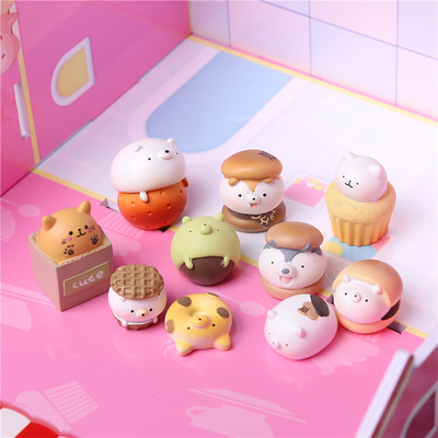 Chaowan Foodie artisanale et épicerie Food Blind Box Poupée de bureau pour la décoration