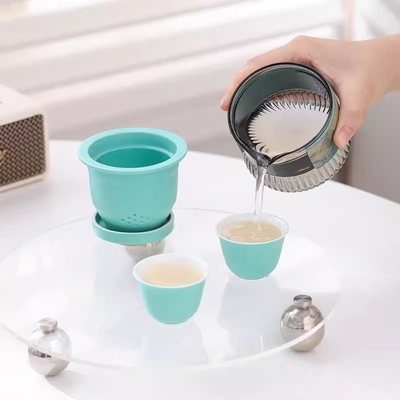 Ensemble de tasses Qianshan Kuaike Portable Souvenir pour le thé de style national