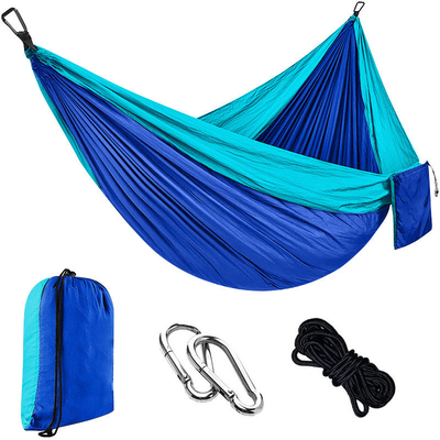 Chaise de camping multi-couleurs pour les loisirs en plein air Parachute Tissu hamac Matériau en nylon