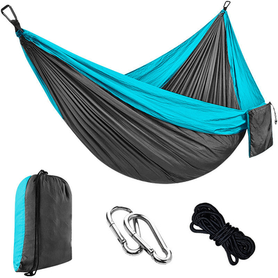 Chaise de camping multi-couleurs pour les loisirs en plein air Parachute Tissu hamac Matériau en nylon
