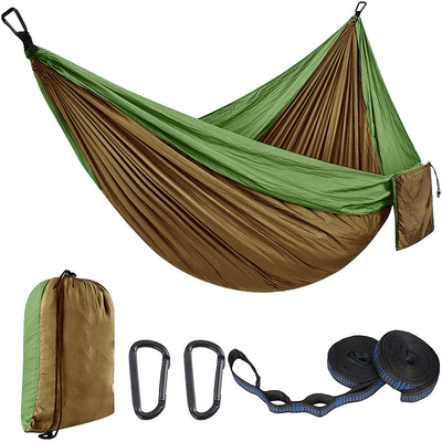 Chaise de camping multi-couleurs pour les loisirs en plein air Parachute Tissu hamac Matériau en nylon