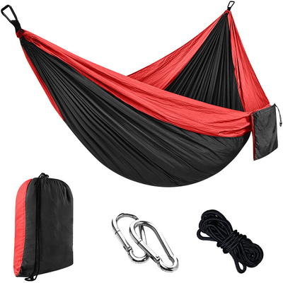 Chaise de camping multi-couleurs pour les loisirs en plein air Parachute Tissu hamac Matériau en nylon