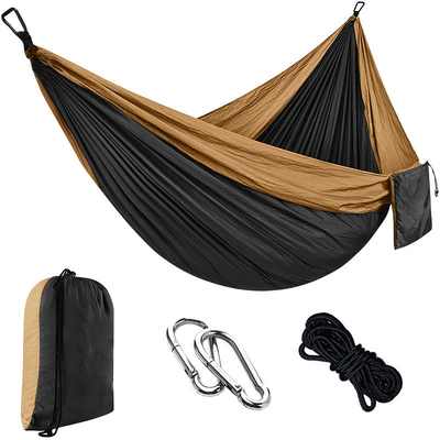 Chaise de camping multi-couleurs pour les loisirs en plein air Parachute Tissu hamac Matériau en nylon