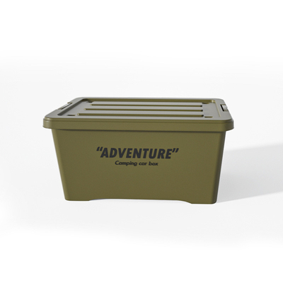 Logo personnalisé Boîte de rangement de maison de pique-nique de grande capacité pour le camping en plein air et cadeau d'entreprise