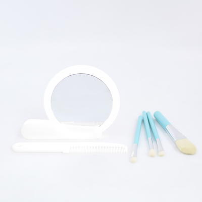 Un magnifique miroir de maquillage LED portable pliable avec impression UV