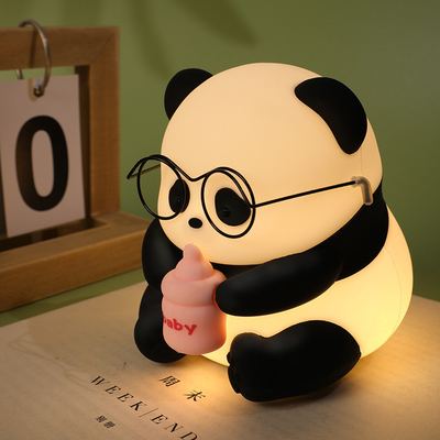 Lumière de nuit de fleur Panda Chargement USB Atmosphère Lumière pour fertilisation agricole