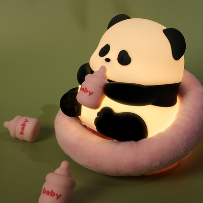Lumière de nuit de fleur Panda Chargement USB Atmosphère Lumière pour fertilisation agricole