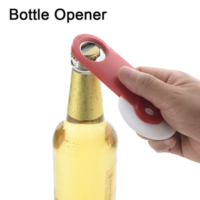 Scénarios d'utilisation de l'exposition 2024 ouvre-bouteilles en acier inoxydable rouleau de couteau à pizza