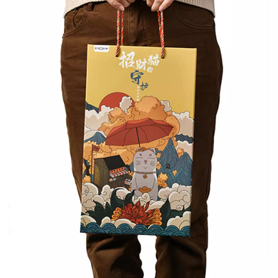 Techniques d'impression UV Zhaocai Cat Guardian Coupe de parapluie pour les voyageurs d'affaires