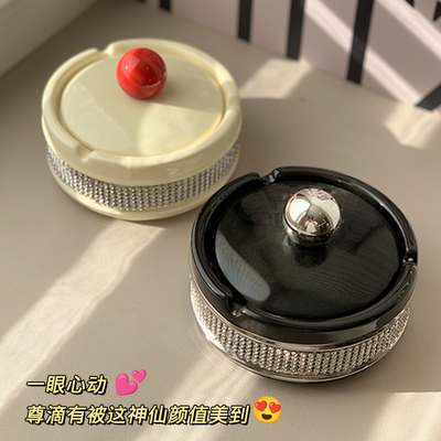 Nouveauté cadeaux haut esthétique cendrier en céramique pour bureau Créatif décorations de table