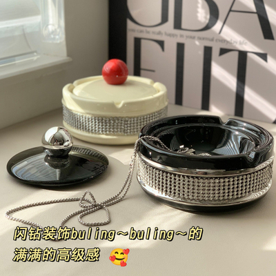 Nouveauté cadeaux haut esthétique cendrier en céramique pour bureau Créatif décorations de table