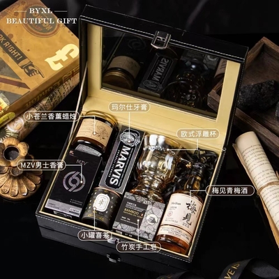 Boîte-cadeau de luxe haut de gamme 1 Impression couleur Agriculture Cible Utilisateur final Cadeau pour hommes