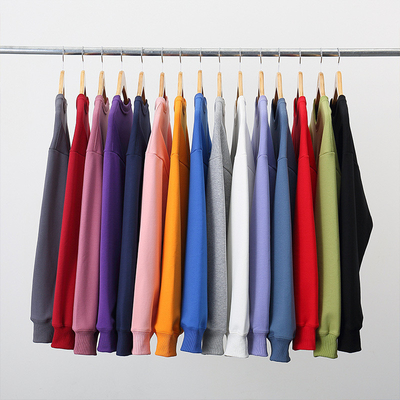Uniforme de classe personnalisé, sweat en coton d'automne et d'hiver avec graphiques brodés