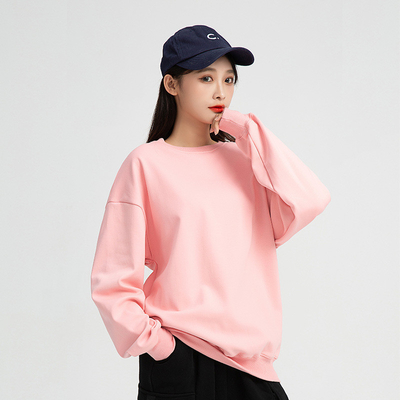 Uniforme de classe personnalisé, sweat en coton d'automne et d'hiver avec graphiques brodés