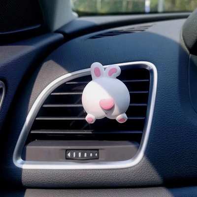 Décoration de voiture accrocheuse Corgi Fuite de l'air Aromathérapie pour des cadeaux &quot;Merci&quot;