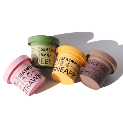 Impression à écran de soie Crème glacée créative Aromathérapie Parfum à domicile cadeau pour employé