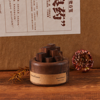 Aromathérapie personnalisée huile essentielle de bois à parfum élargi avec impression couleur