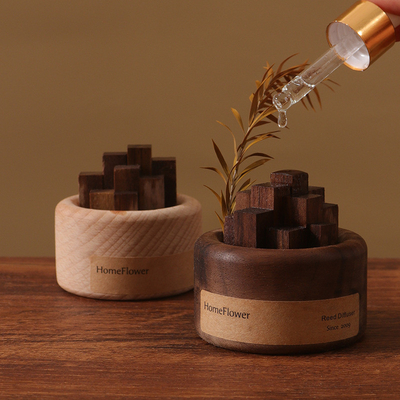 Aromathérapie personnalisée huile essentielle de bois à parfum élargi avec impression couleur
