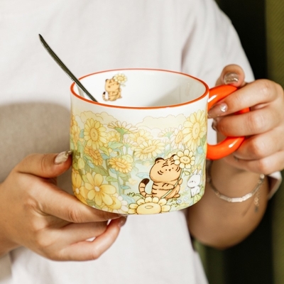 Técniques d'impression sur écran de soie U Creative Cup Gift Box Set pour un espace de vie unique