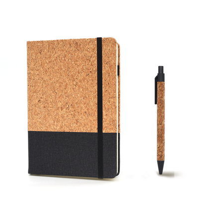 Office Cork Créatif PU Splicing Carnet d'affaires Ensemble de l'occasion de Thanksgiving