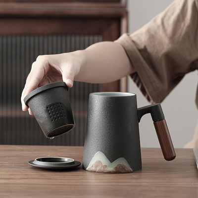 Cadeaux personnalisés pour l'entreprise Émaux de thé en céramique peints pour Pâques