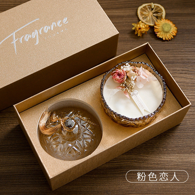 Fin de cadeau d'anniversaire pour les femmes d'élite cadeaux à la main et la boîte d'aromathérapie Saint-Valentin