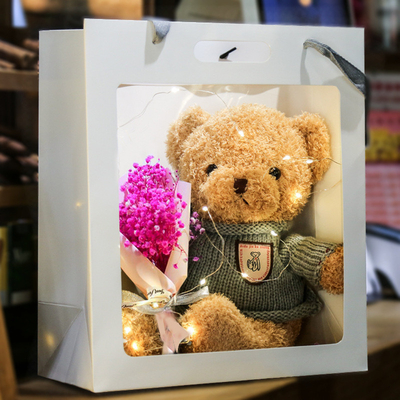 Jouets en peluche pour l'agriculture destinés aux utilisateurs finaux des fleuristes de rue