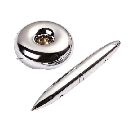 Des stylos à bille en métal à logo personnalisé, des stylos publicitaires à lévitation magnétique pour cadeaux de remise de diplômes