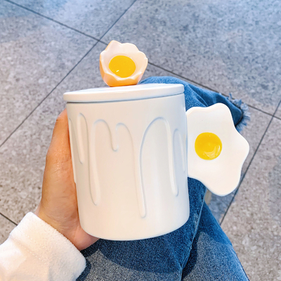 Produits de bureau à coupe en céramique d'apparence élevée Sérigraphie cadeau d'anniversaire pour employé