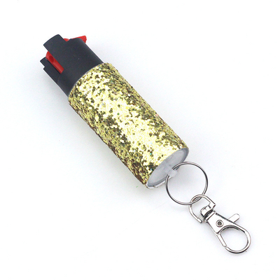 Chaîne de clés de légitime défense avec collier à sacoche à la mode et porte-monnaie