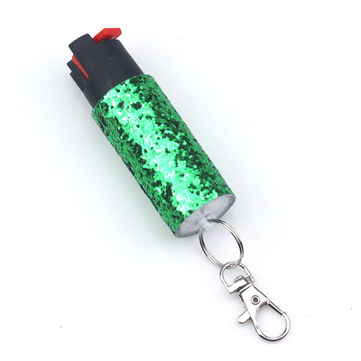 Chaîne de clés de légitime défense avec collier à sacoche à la mode et porte-monnaie