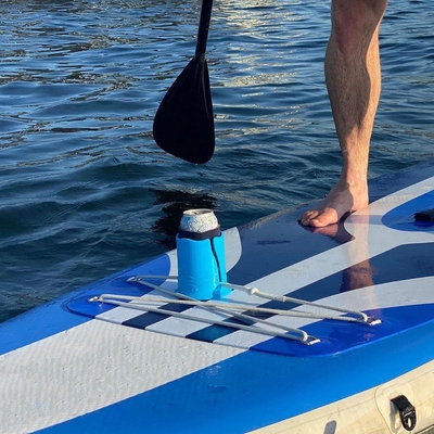 Blue Resin Crafts Kayak Porteur de boisson pour planche de surf et bouteille d'eau 2024 idée cadeau