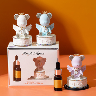 Faveurs de mariage Cadeaux de fête de mariée Petit ours Déodorant Aromathérapie Décoration de voiture