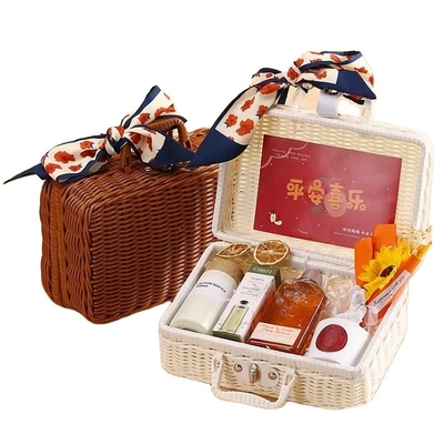 Relations avec les anciens élèves Cadeau de mariage pratique pour le meilleur ami Panier de tissage de vigne à main
