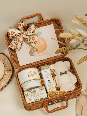 Relations avec les anciens élèves Cadeau de mariage pratique pour le meilleur ami Panier de tissage de vigne à main