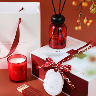 Logo du client Ensemble de cadeaux d'aromathérapie sans flamme de l'année Parfait pour les cadeaux d'agence de voyage